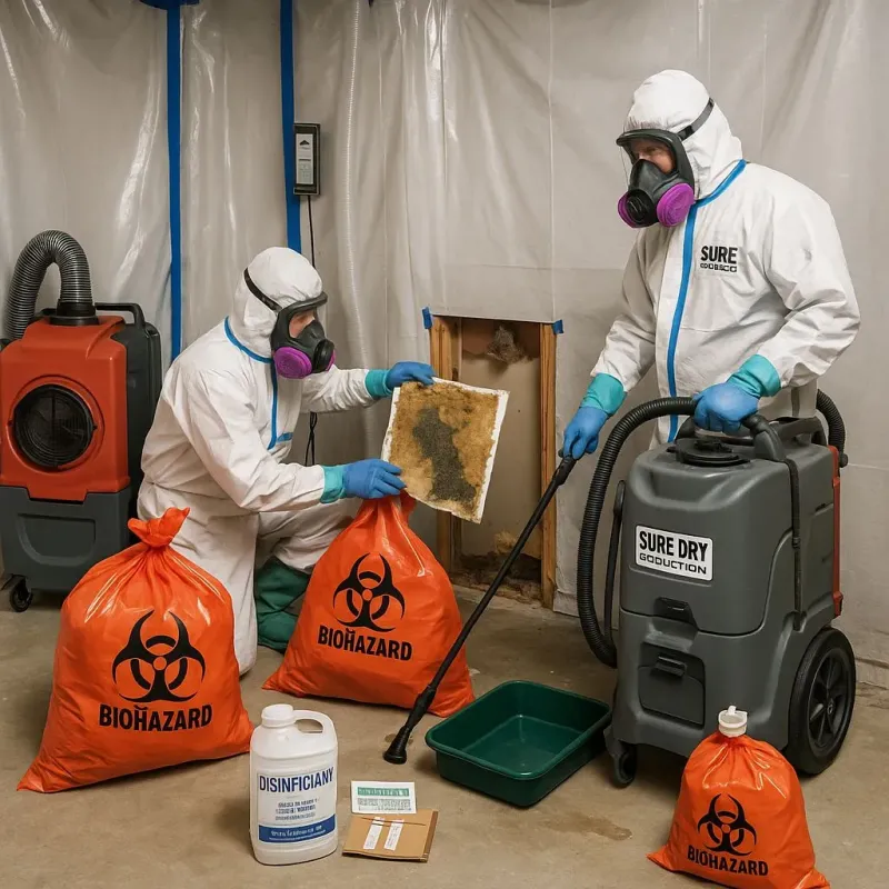 Contaminated Water Handling Protocols process in Spiro, OK