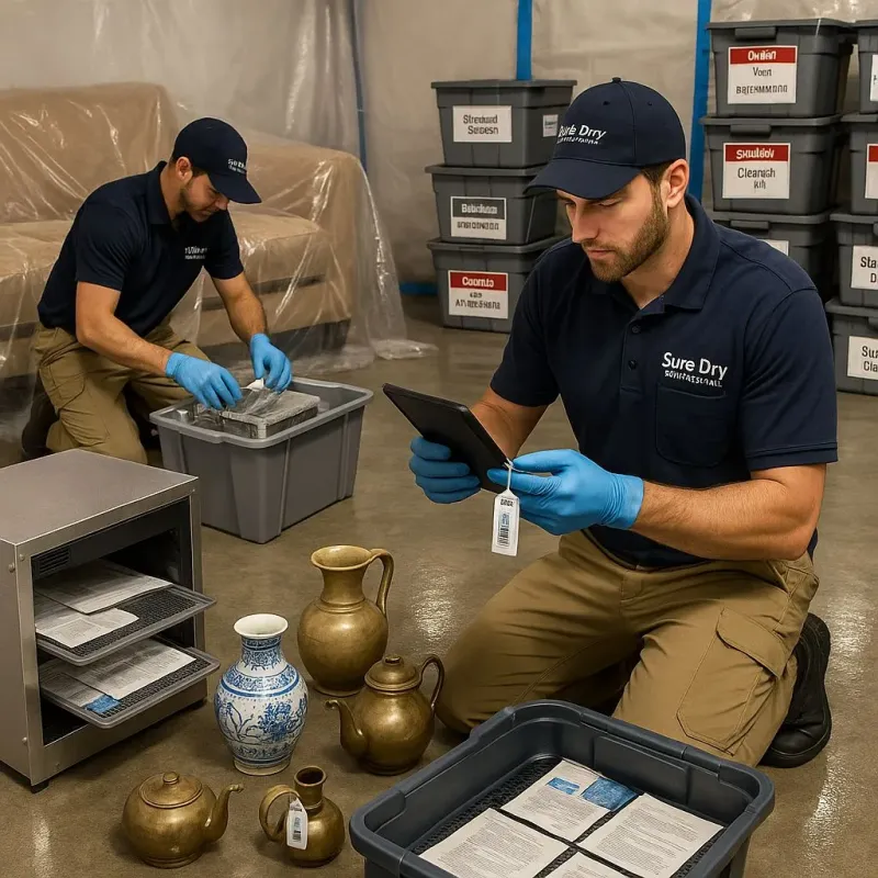 Content Protection and Restoration process in Spiro, OK